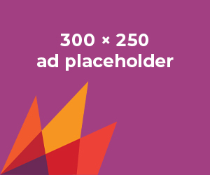 300x250 ad placeholder